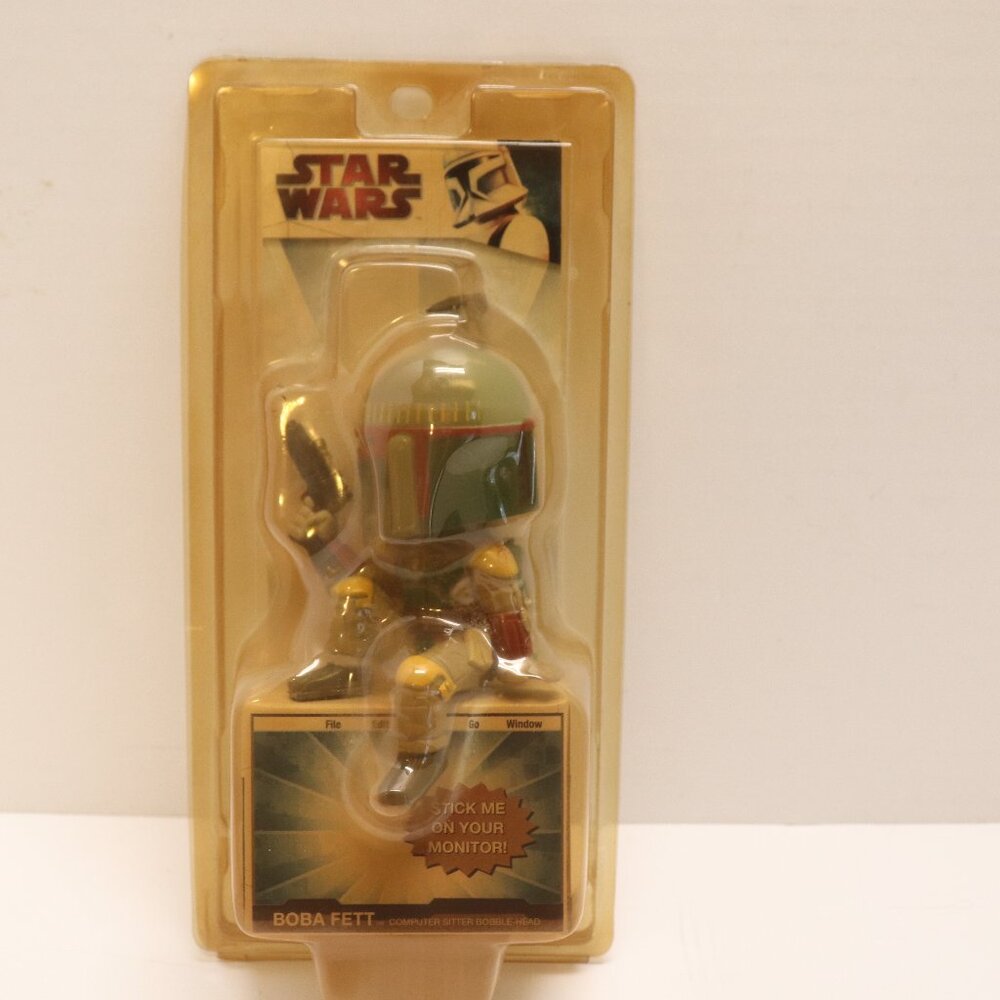 Funco 2009 Boba Fett Star Wars‎ Computer Sitter Bobble Head